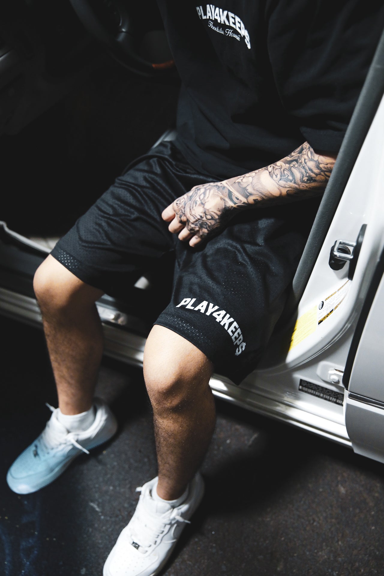 P4K Mesh shorts